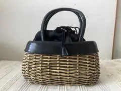 超美品】ebagos エバゴス・ミニミニショルダーマルシェ - メルカリ