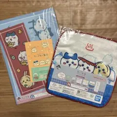 ちいかわ　一番くじ　G賞　ステーショナリー　クリアファイル　H賞　タオル