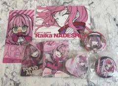 東京エイリアンズ 撫子ライカ アクスタ∕缶バッジ まとめ売り 12点set
