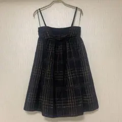 ワンピース ジルスチュアート ブラックラメ