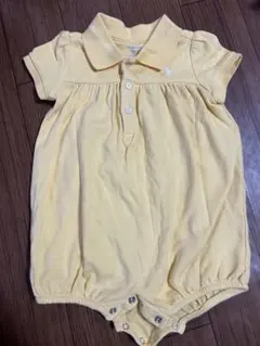 Ralph Lauren ベビー ロンパース イエロー 9M
