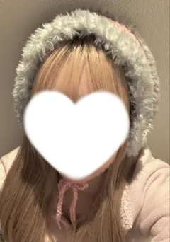 イヤーマフ 耳あて 耳当て ハンドメイド ふわふわ ヘッドドレス