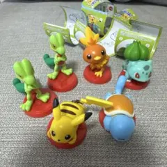 ポケットモンスター　チョコエッグ　旅立ちの3匹　6個セット　まとめ売り
