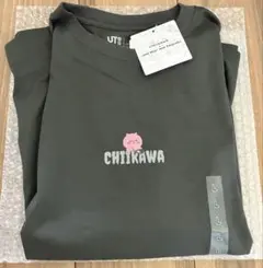 新品 ユニクロ ちいかわ ナガノのくま UT グレー L