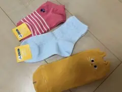 【新品】キッズ靴下 3足セット 16-18cm 3足セット