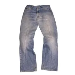 Lee 90s USA製 ストレートデニムW33 200-8949ペッパー色落ち