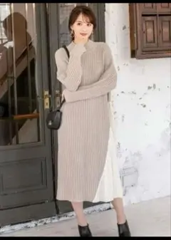 新品　fifth ニット　ワンピース