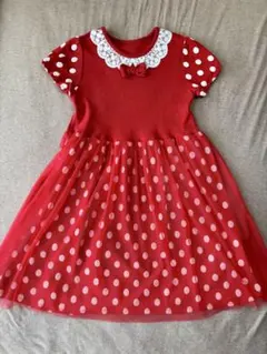 ディズニー　ミニー　なりきり　コスプレ　ワンピース　120㎝