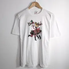90s JERZEES 民族舞踊プリントTシャツ USA ヴィンテージのサムネイル