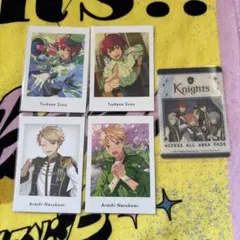 あんスタ ぱしゃっつ クリアカード Knights 鳴上嵐 朱桜司