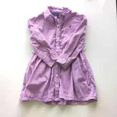 Polo Ralph Lauren ストライプシャツワンピース 3T　100