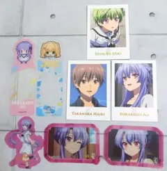 サマーポケッツ クリアステッカー フォトカード クリアブックマーカー DAISO