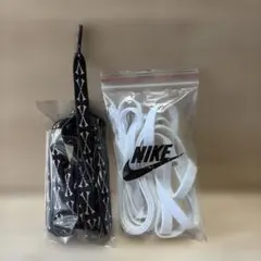 NIKE 슈 레이스 본 패턴 화이트 120cm 2점 세트