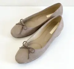 ダイアナ　バレエシューズ　ベージュ　シルキー