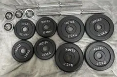 IROTEC アイロテック ダンベル プレートセット　10kg 2個 セット