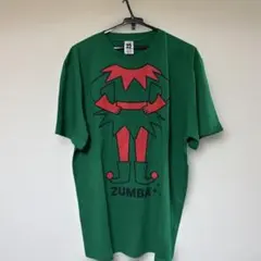 ZUMBA キャラクター Tシャツ グリーン
