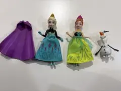 ディズニープリンセス アナと雪の女王 シスターズ&オラフセット