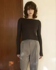 M_ エムアンダーバー　リブニットトップス