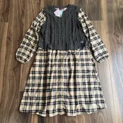 モ*️様 ズッパディズッカ✳︎チェック柄ワンピース 150