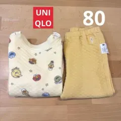 UNIQLO キルトパジャマ　セサミストリート　80.
