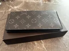 ルイヴィトン　ポルトフォイユ　ブラザ　モノグラム　エクリプス　長財布