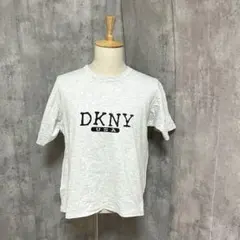 90s DKNY ロゴ　プリント　シンプル　Tシャツ　カジュアル　古着