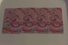 ひみつのアイプリ リング2弾 サンリオコラボカード 青空ひまり4枚セット