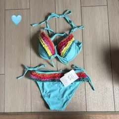 未使用品　フリルデザイン ビキニ 水色　複数在庫