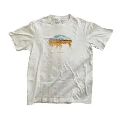 eddie bauer バッファロー　Tシャツ　ホワイトのサムネイル