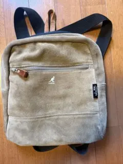 美品　KANGOL スエードリュック　カンゴール　ミニリュックのサムネイル