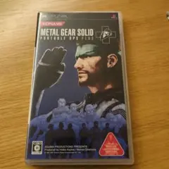 METAL GEAR SOLID PORTABLE OPS PLUS UMD