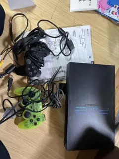 ジャンク品として　PlayStation 2 本体 + コントローラーセット