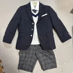 BEAMSフォーマルスーツ 120cm ネイビー