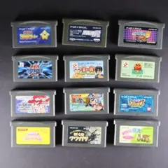ゲームボーイアドバンス ソフト 12本セット