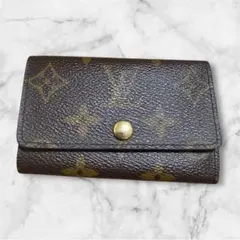 【美品】ルイヴィトン ミュルティクレ 6連キーケース モノグラム