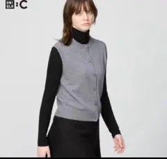 カシミヤベスト