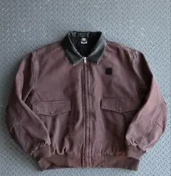 L2139 レザーカラーデトロイトジャケット M（red） 地底人ONLINE 