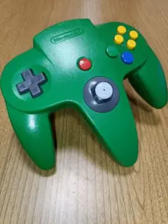 美品　ニンテンドー64　コントローラー　グリーン