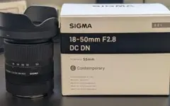 カメラレンズ シグマ 18-50mm F2.8 DC DN ソニーE用のサムネイル