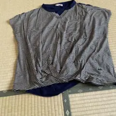 美品マックレガーボーダーフレンチカットソーL