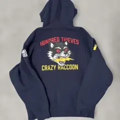 crazy raccoon 100 Thieves コラボパーカー　新品未使用 2026年最新】100 Thieves × Crazy Raccoonの人気アイテム - メルカリ