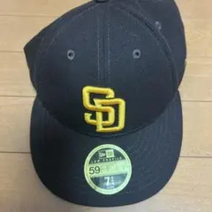New Era 59FIFTY サンディエゴ・パドレス キャップ 7 1/4 黒