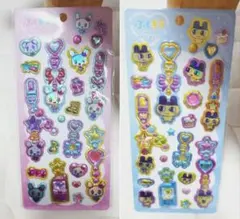 まめっち　ラブリっち たまごっち　ぷくキラチャームステッカー2