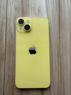 【値下げしました】iPhone14 イエロー 128GB SIMフリー ※傷あり