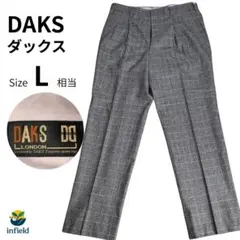 ダックス DAKS チェックパンツ メンズ 94 グレンチェック