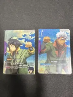 ガンダムカードゲーム 三日月オーガス 鉄と血と オルガ パラレルSP