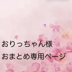 おりっちゃん様 リクエスト 2点 まとめ商品