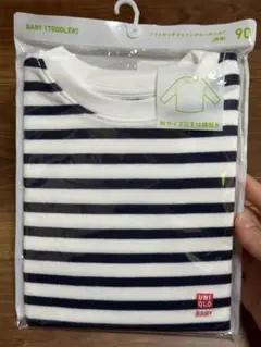 UNIQLO ベビー Tシャツ 90cm ストライプ
