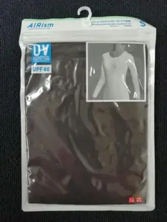 エアリズム　UVカットクルーネックTシャツ 長袖　サイズS　ユニクロ