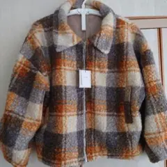 チェックジャケット